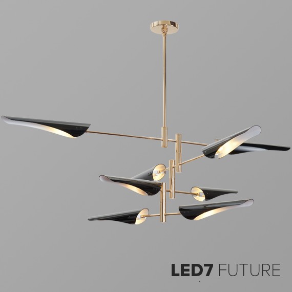 Loft Industry Modern - Plane Wings Chandelier